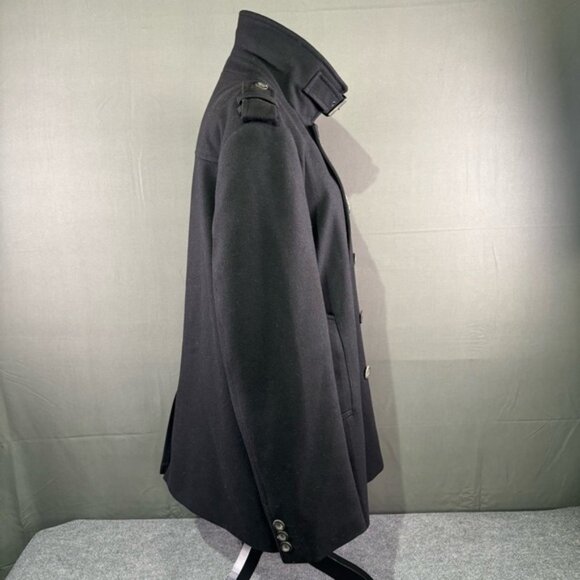 Lululemon Shift Stitch Henley Black Men’s M Waffle Knit Casual Minimalist Black - Picture 4 of 13